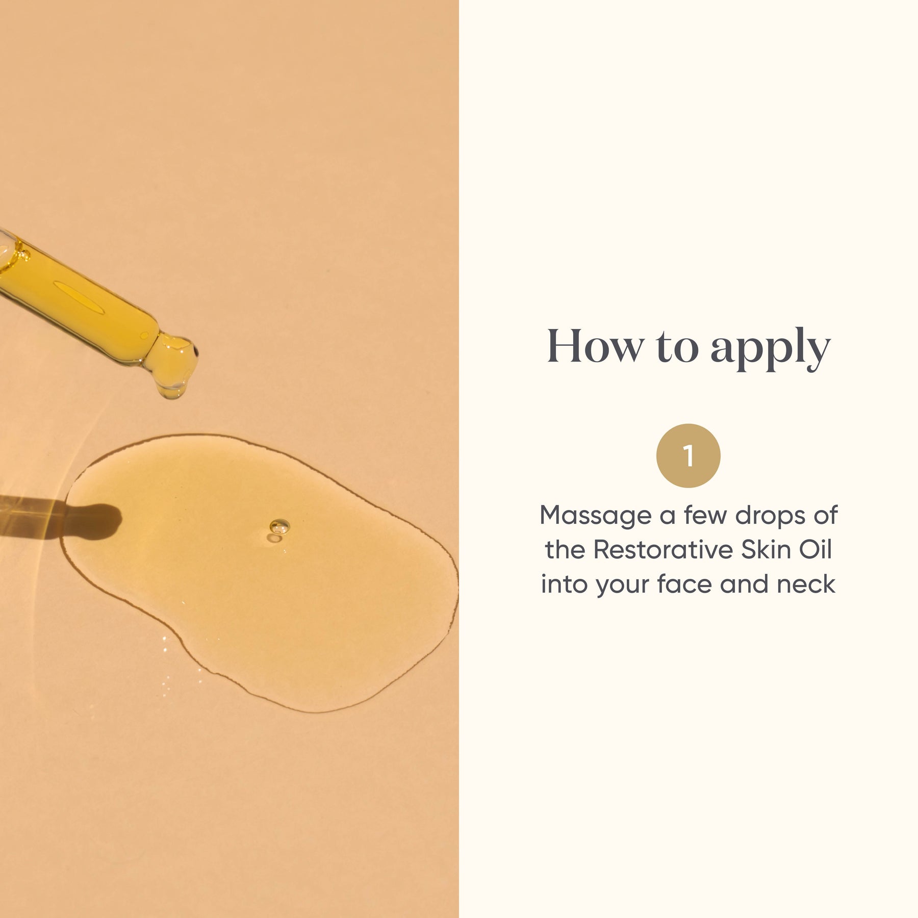 ManukaRx Restorative Skin Oil how to apply instruction guide