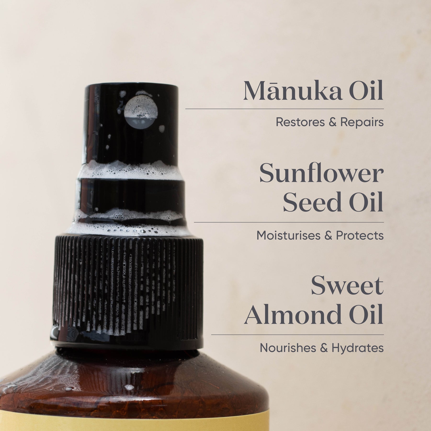 ManukaRx Alcohol-Free Hand Sanitiser Ingredients