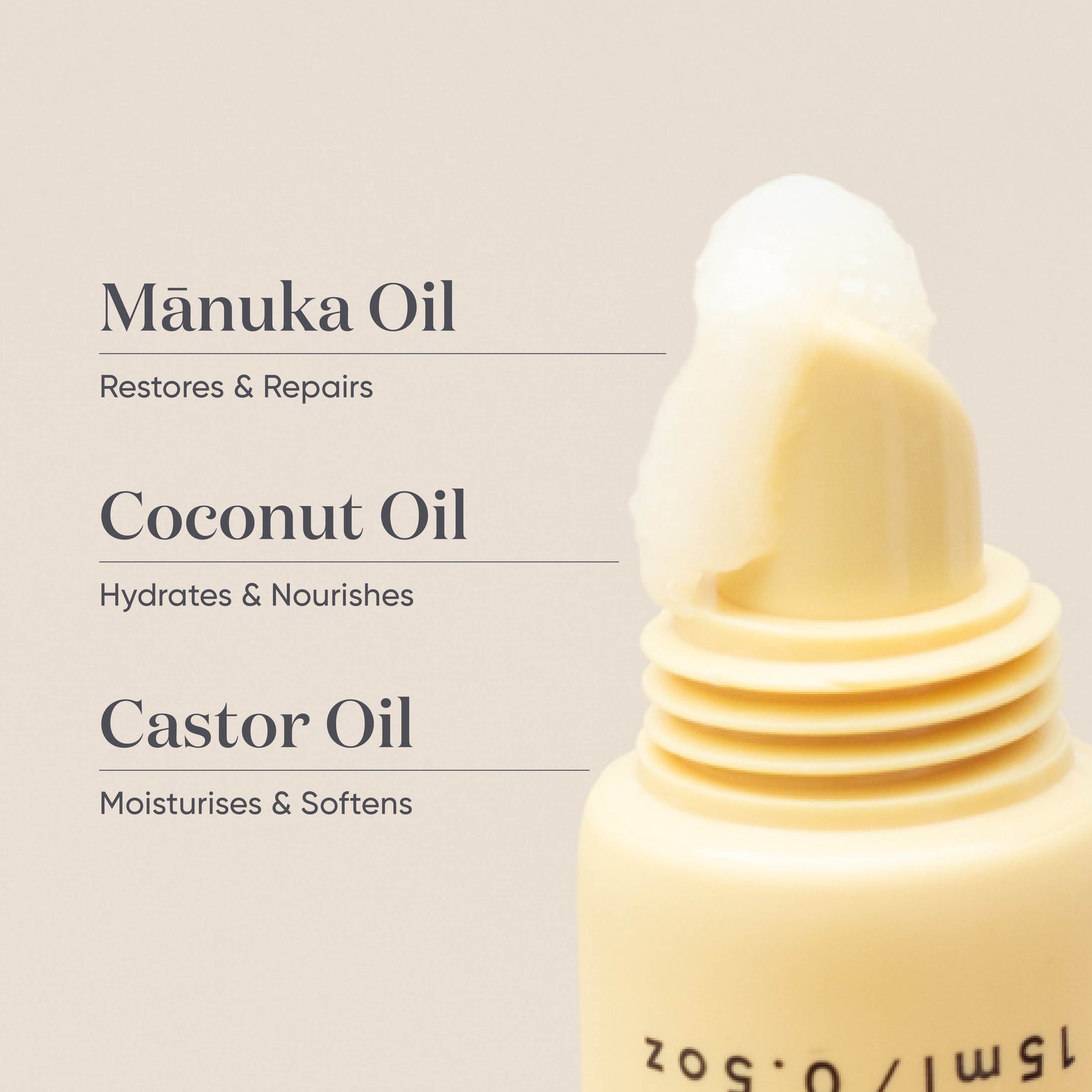 ManukaRx Mānuka Lip Balm product ingredients list