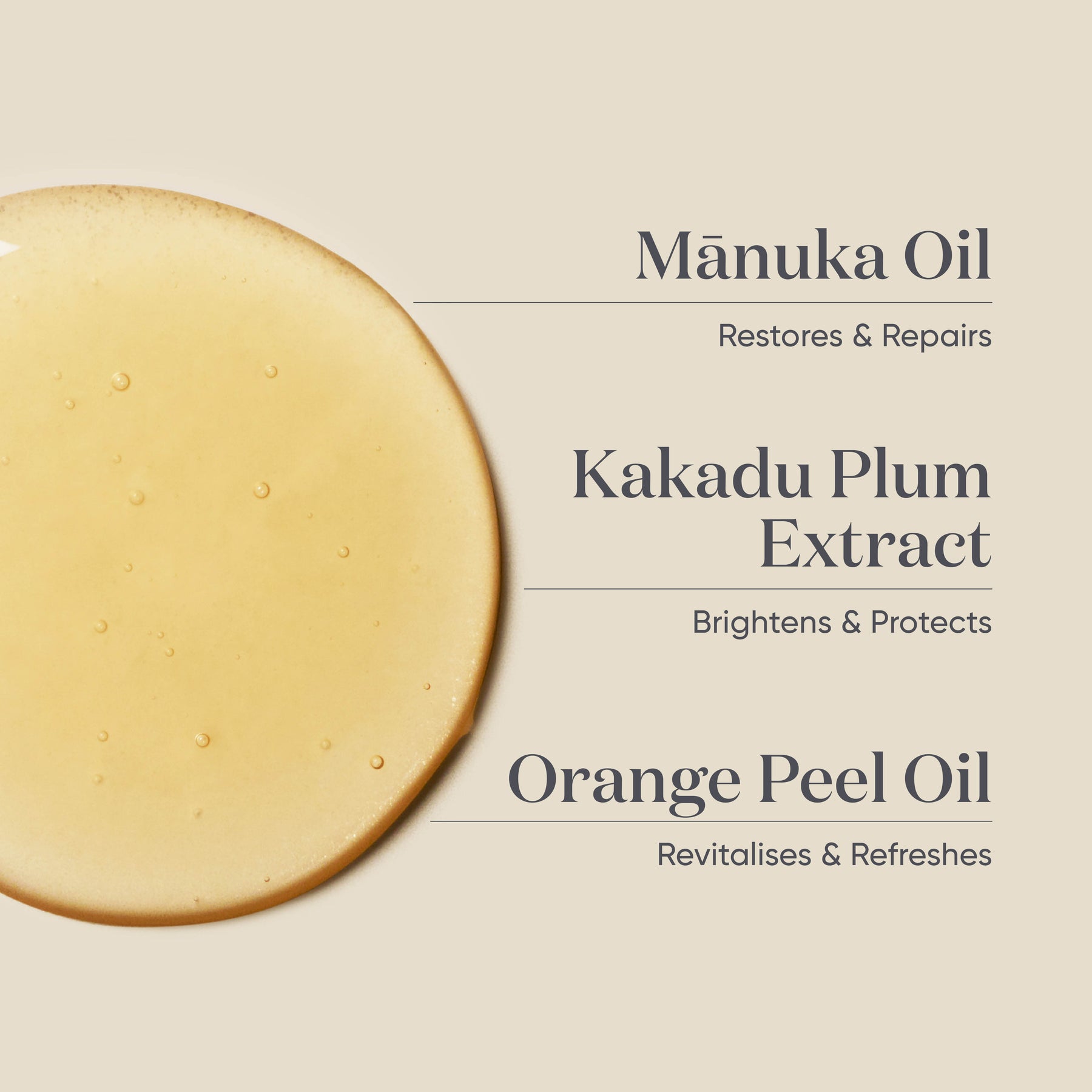 ManukaRx Vitamin C Gel Cleanser product ingredients list